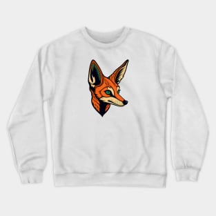 Tatto style fox Crewneck Sweatshirt